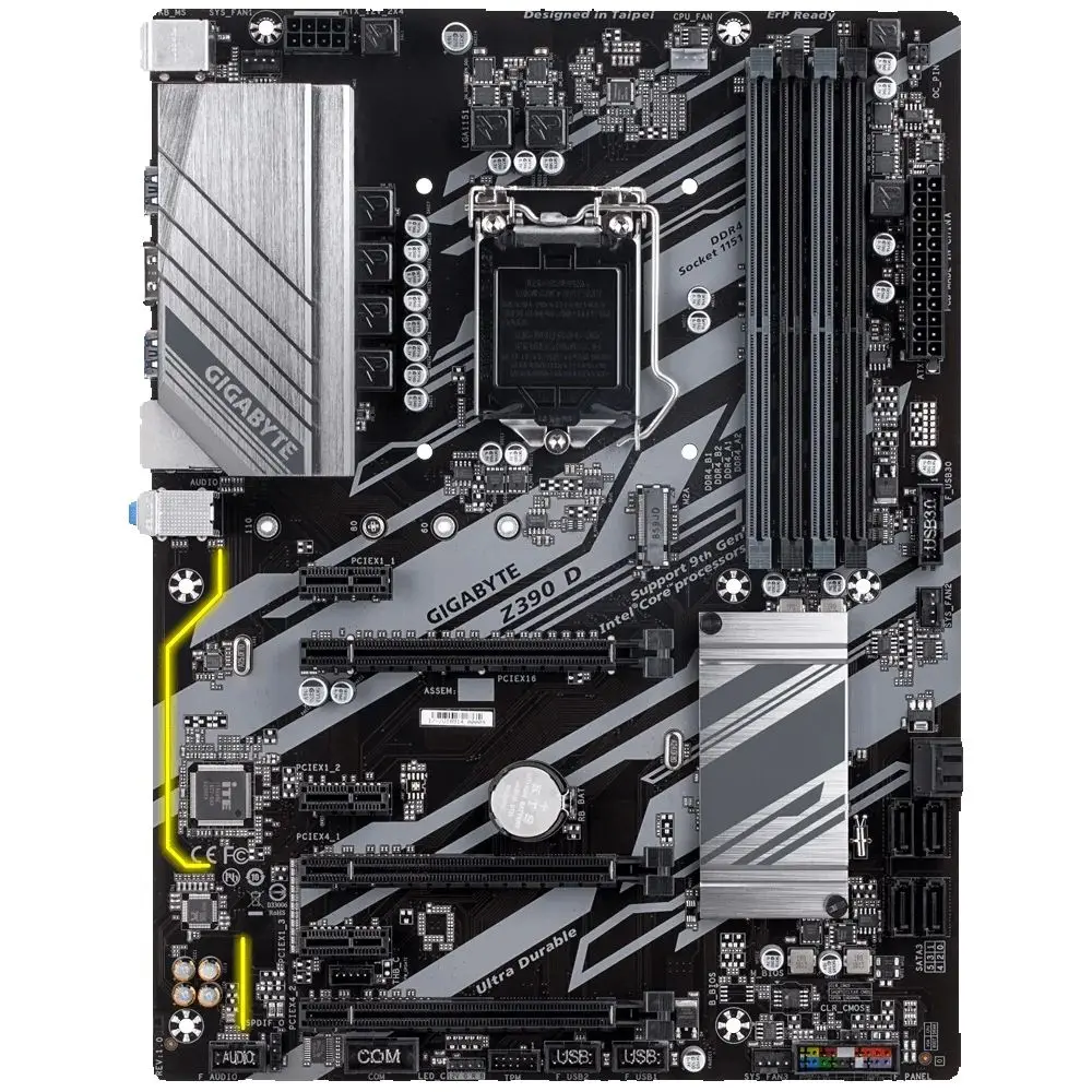 Imagem -03 - Placa-mãe Chipconjunto Intel Z390 Suporta ° e ° Processador Core x Ddr4 Dimm Placa-mãe Usada Hdmi