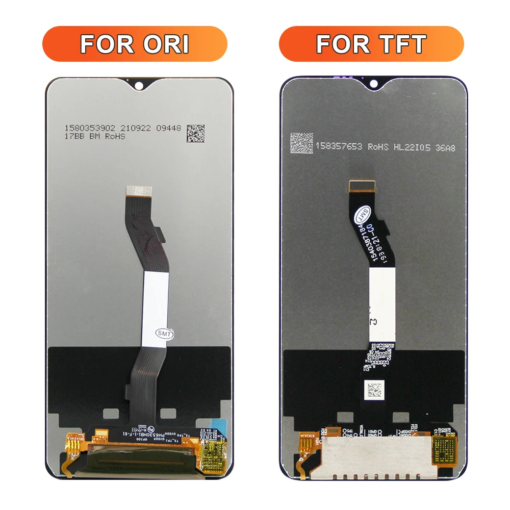 For Xiaomi Redmi Note 8 Pro 6.53\'\'For Redmi Note8 Pro M1906G7I LCD Display Touch Screen Digitizer Assembly Replacement