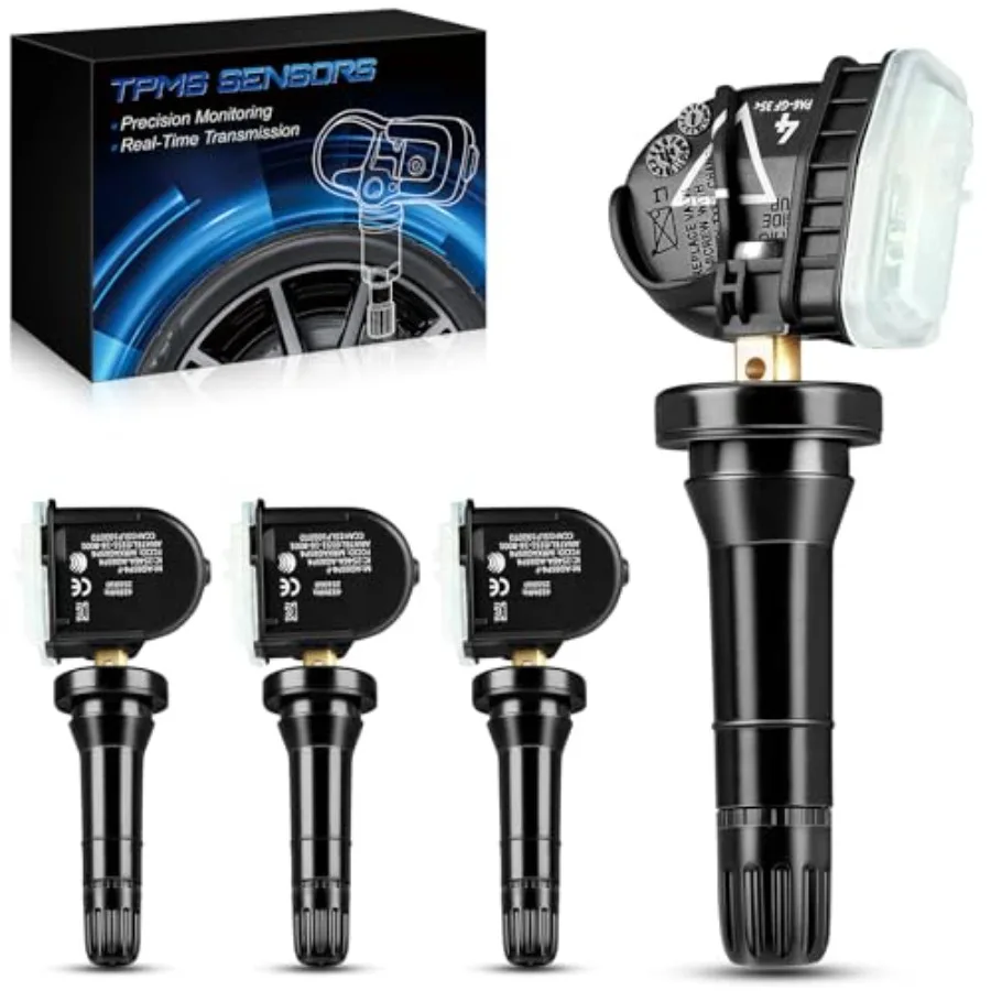 

Pre-Programed TPMS Sensor for:-Chevy Traverse 2016 2017 2018 2019 2020 2021 2022 Impala 2017 2018 Camaro Malibu for:-Buick for: