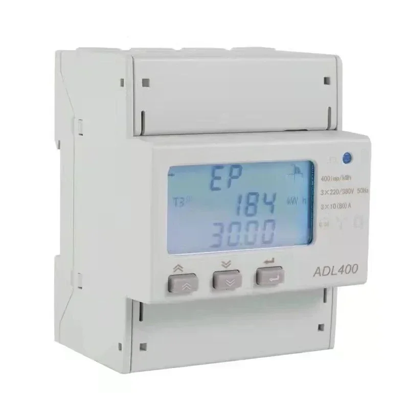 3 phase energy meter MID 80A ADL400 for EV charger station