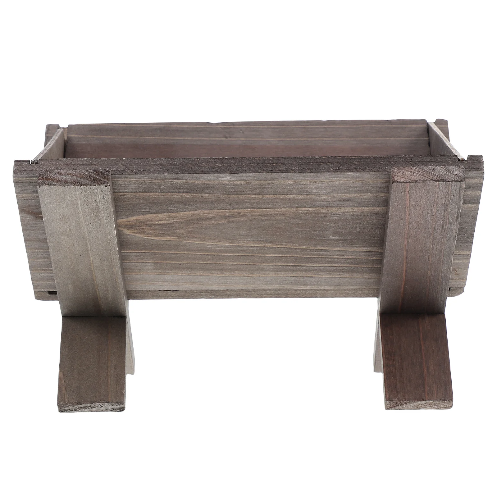 

Wooden Nativity Scene Rustic Jesus Wooden Manger Christmas Religious Decoration Holiday Party Props Church Decorations