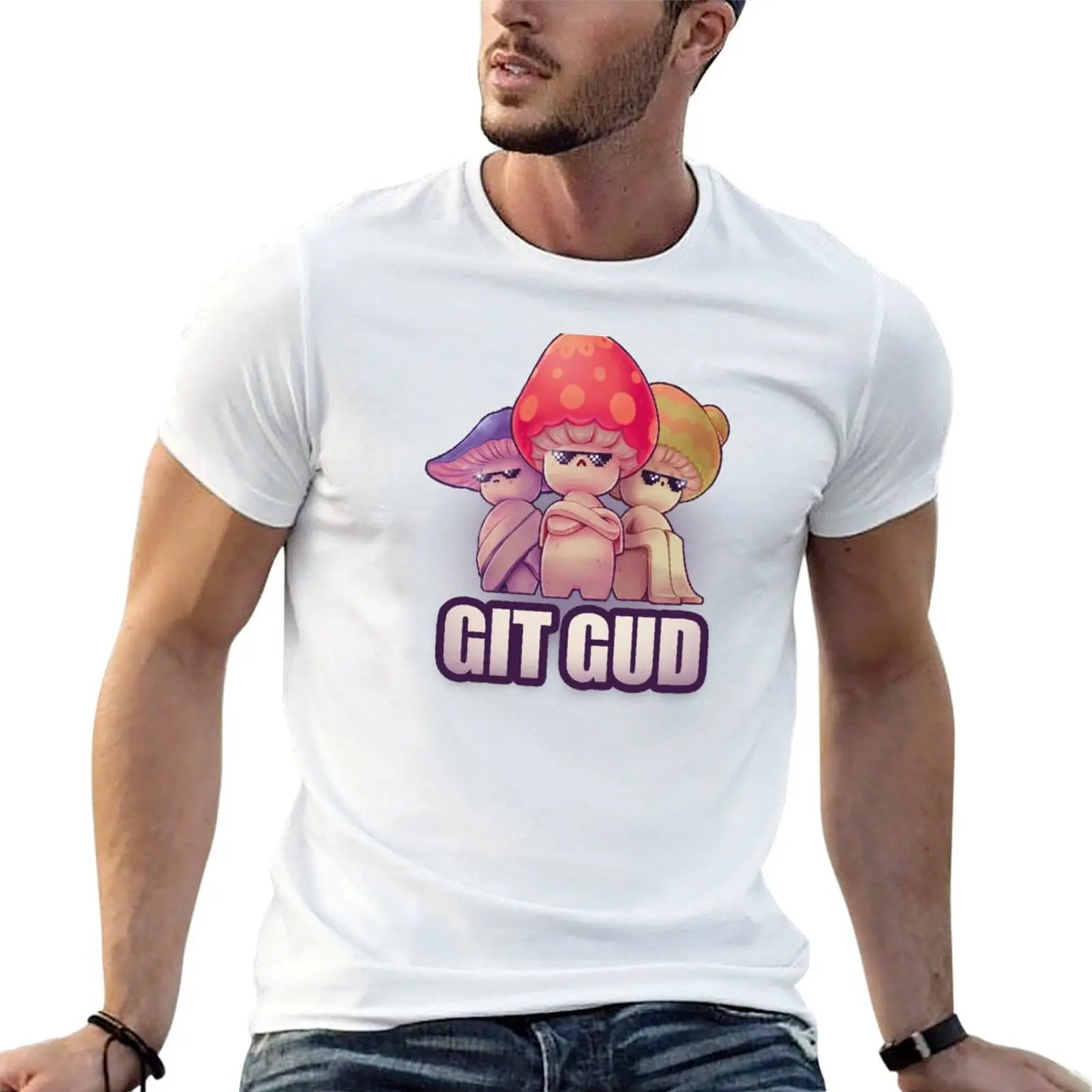 Alternative Shroom Gang from Chonky - From Breakfast to Domination T-Shirt Anti-Wrinkle Short Sleeve T-Shirt