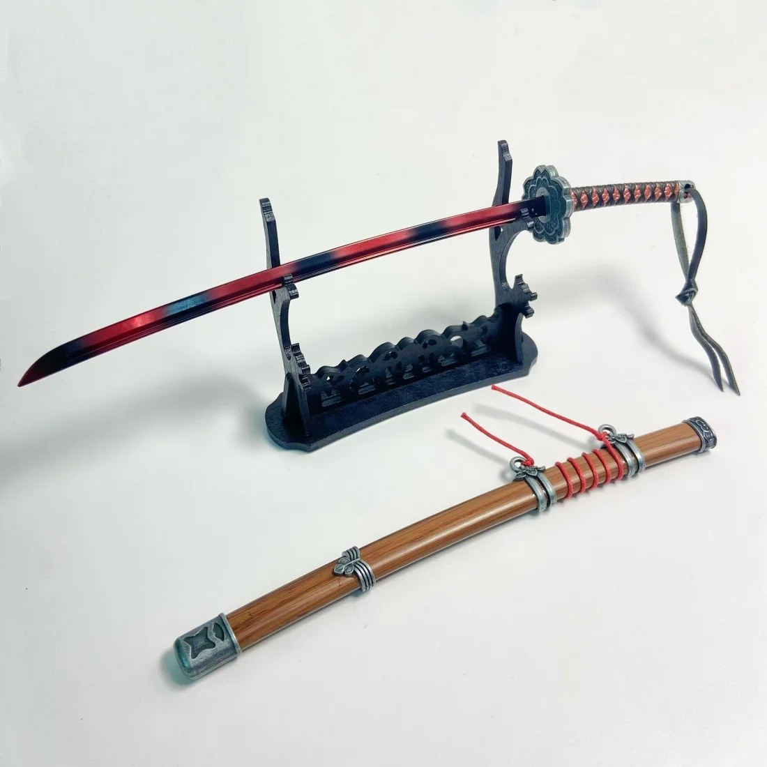 9.4 inch Sekiro Mortal Blade Metalen Katana Zwaard Japanse Katana Originele Samurai Sabel Ninja Mes Cosplay Accessoires Prop Speelgoed