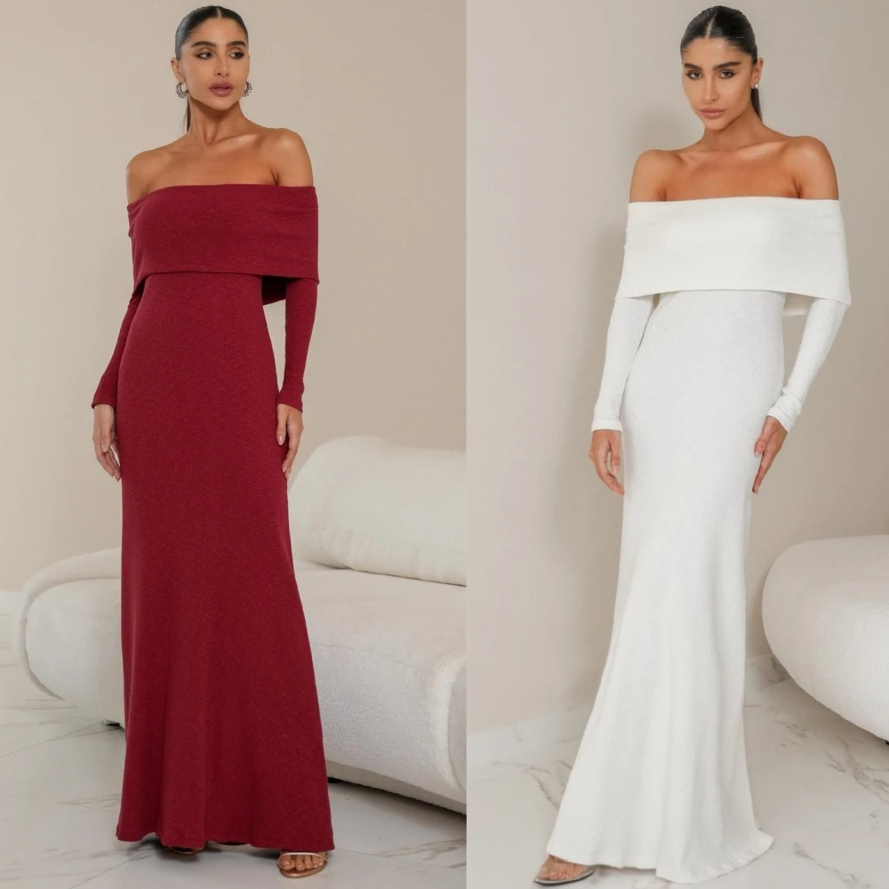 

Jersey Pleat Cocktail Party Column Strapless Bespoke Occasion Gown Midi Dresses