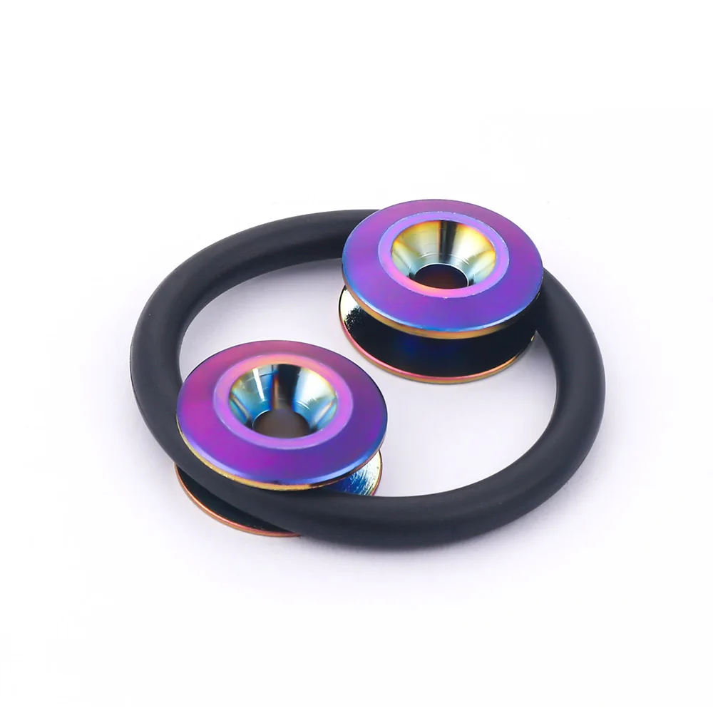 Aluminum Quick Release Fasteners are ideal for front bumpers Rear bumpers and Trunk Hatch lids without logo BX100224