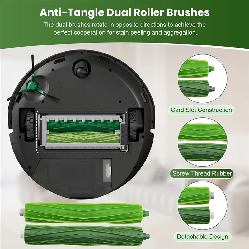 TCF-для Irobot Roomba Max 705 Vac/Plus 504, вакуумный робот, основная боковая щетка, швабра, фильтр, мешки для пыли