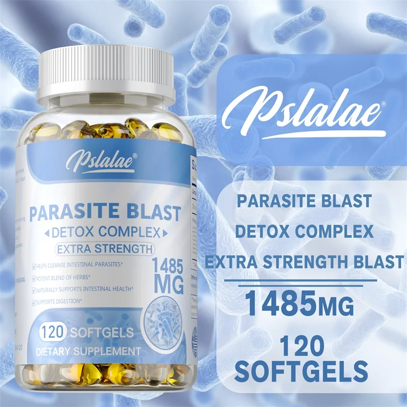 

Parasite Blast Capsules - It Helps Cleanse and Detoxify, Eliminate Parasites, Improve Gut Health, and Promote Digestion