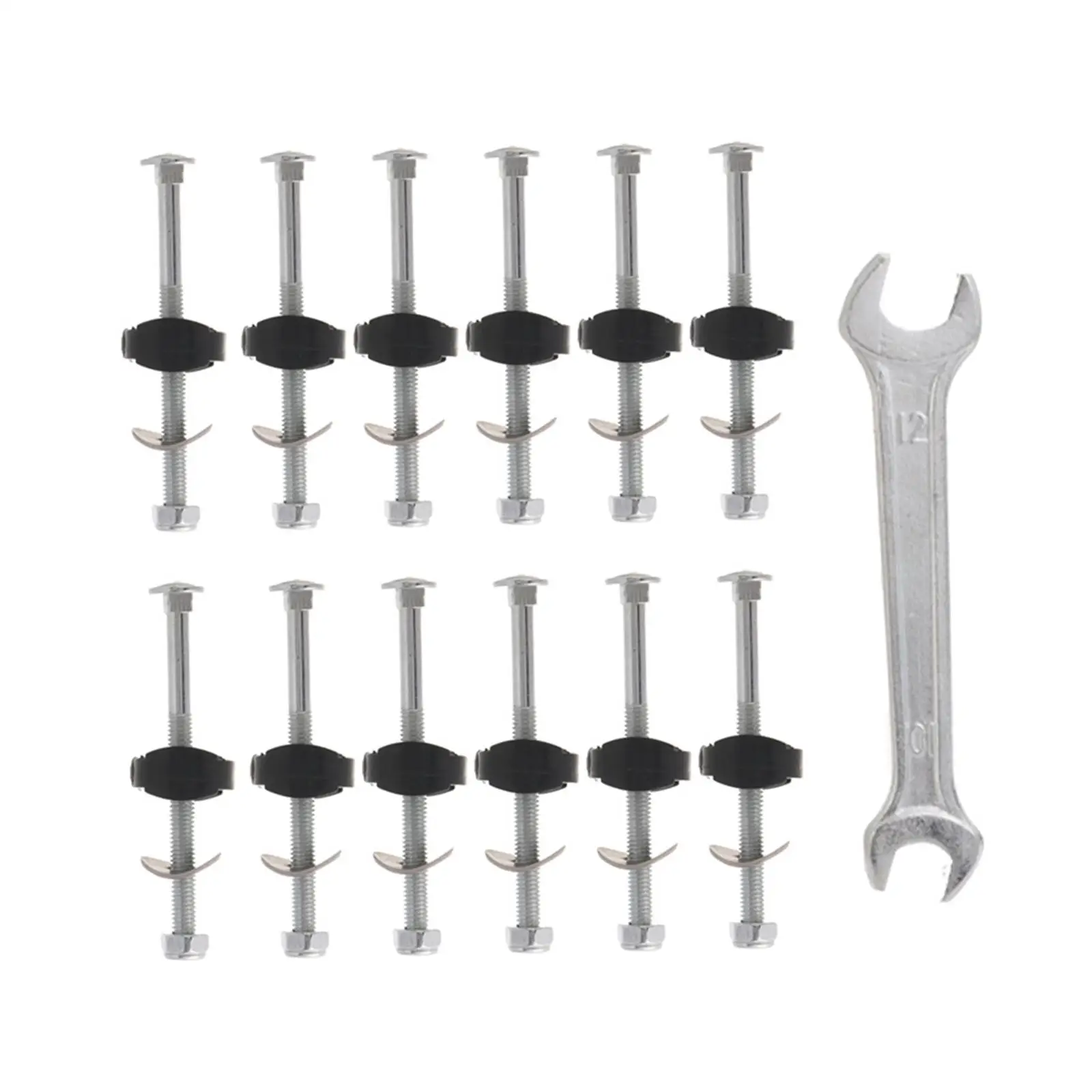 Trampoline Bolts and Nuts Long Screw Galvanized Steel Fixings Set for Trampoline Accessories 305cm