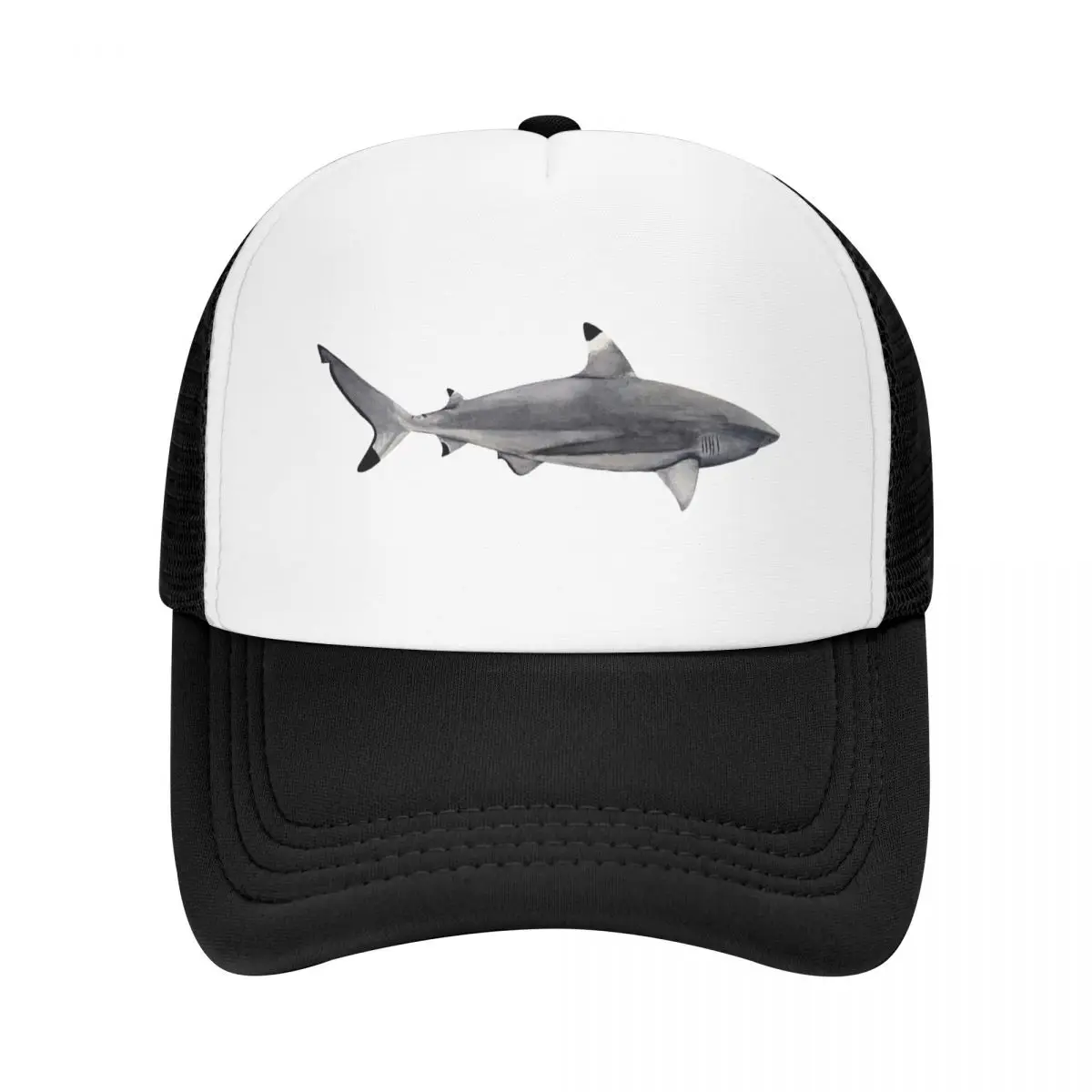 

BLACK TIP SHARK Baseball Cap Unique hats golf hat genuine Luxury Brand Visor Luxury Woman Men's