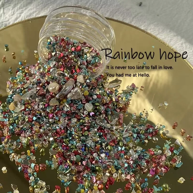 1 صندوق مختلط غير النظامية كريستال حجر الراين مسمار الديكور سحر الأظافر اكسسوارات DIY بها بنفسك الكروم حجر كريستال الأظافر الحفر