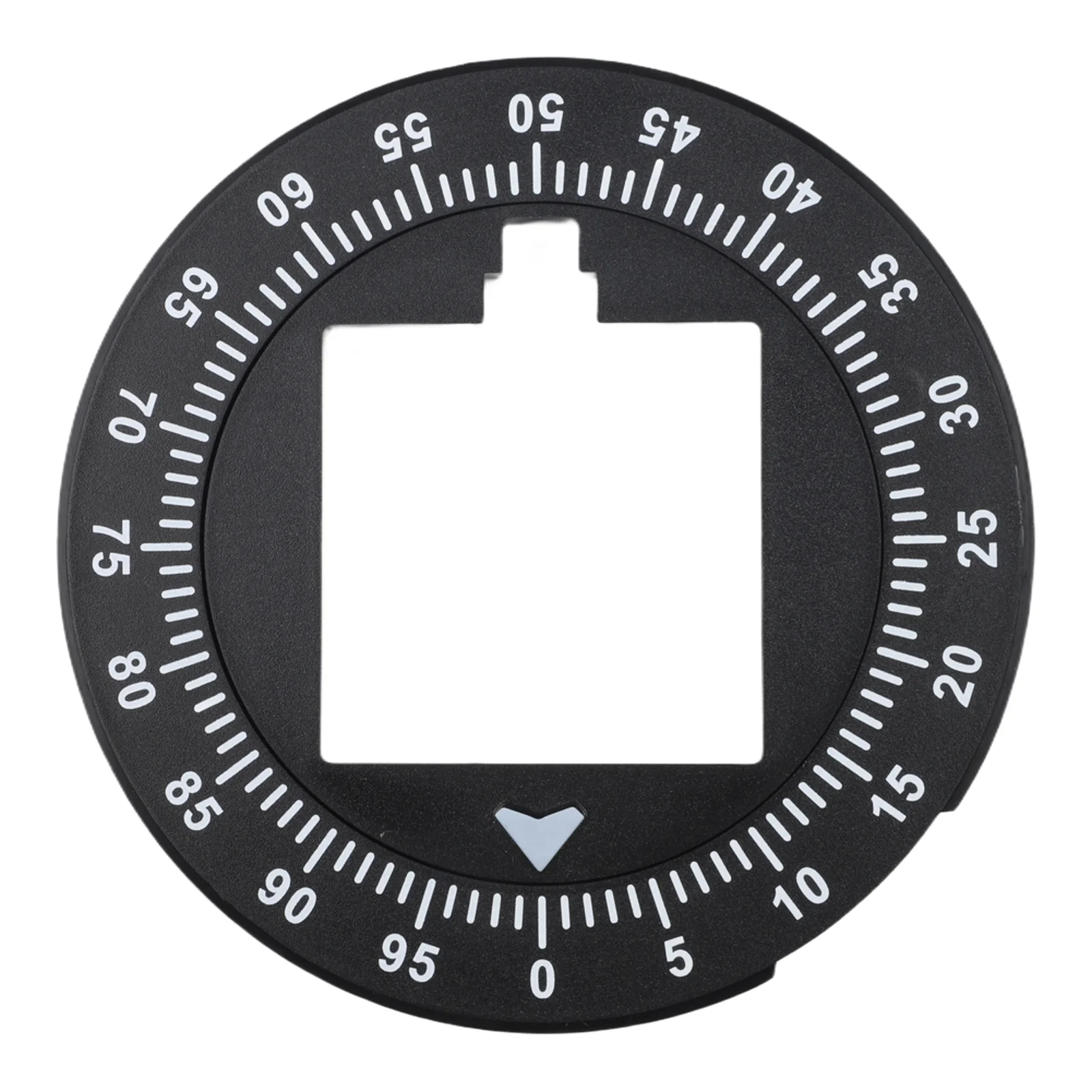 ABS Scale Plate for Eureka Mignon Grinder For Dial System Offering Extended 10 to 100 Graduation Range for Better Grind Control