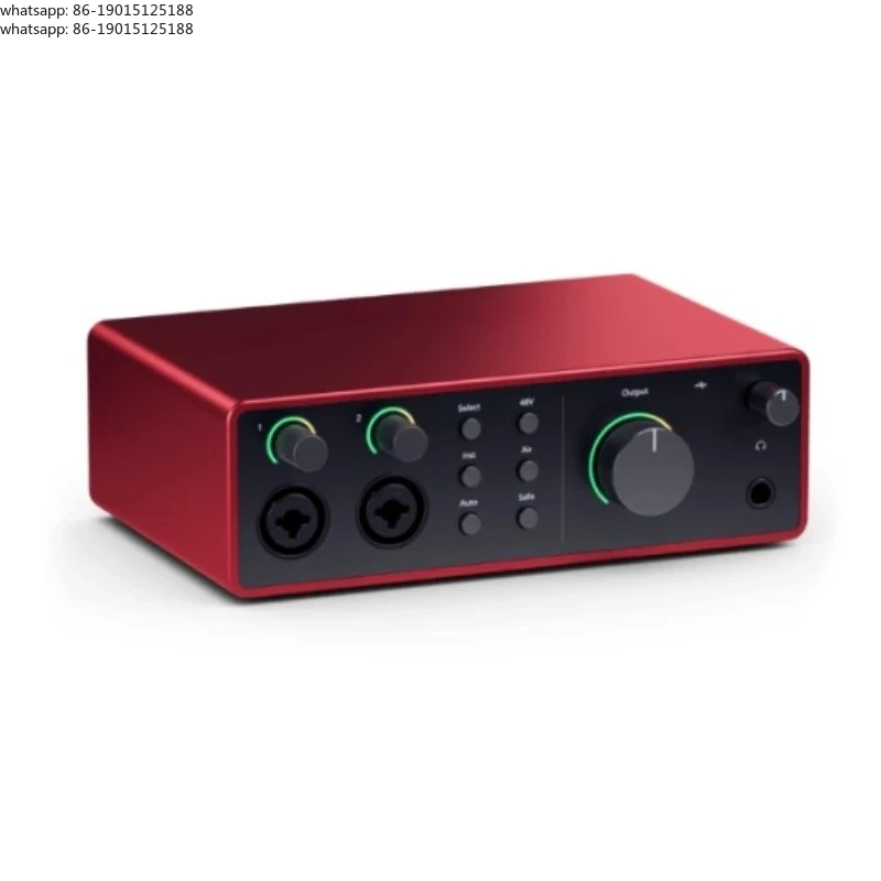 

4i4 4th Generation 4 input 4 output USB audio interface complete compact studio hub for all instruments