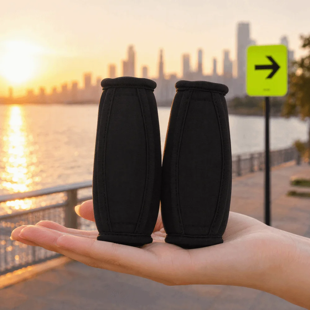 2pcs Hand Strap Design Handheld Soft Dumbbells Non-Slip Grip Surface Soft Shell Material Walking Hand Weight Sets
