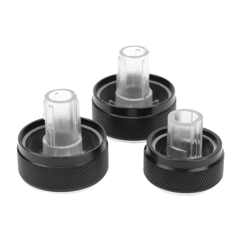 3PCS Car Air Conditioning Switch Knob Heater Replacement For Bora Before 2011 Models