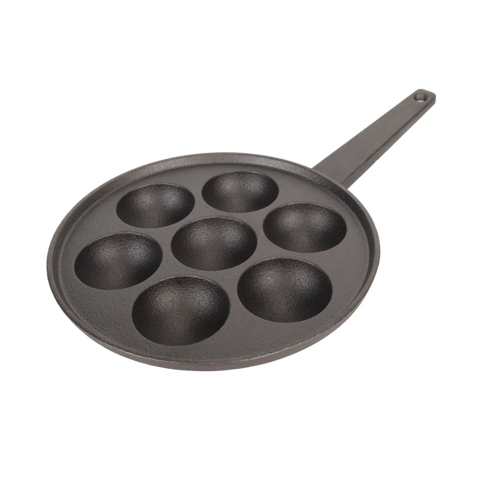 7 Holes Takoyaki Grill Pan Nonstick Deepened Enlarged Cast Iron Takoyaki Maker for Restaurant Hotel Household Kitchen Use