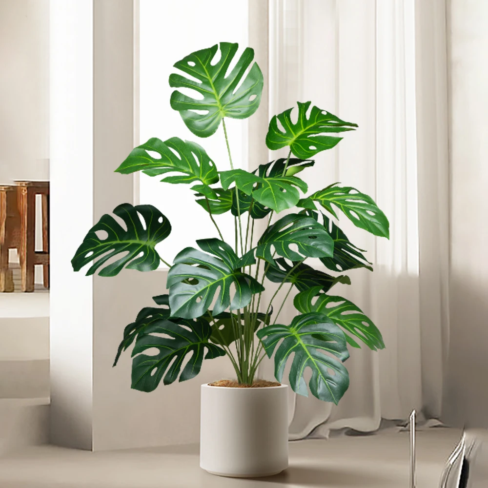 Grandes plantes artificielles  - Monstera Adansonii avis et prix