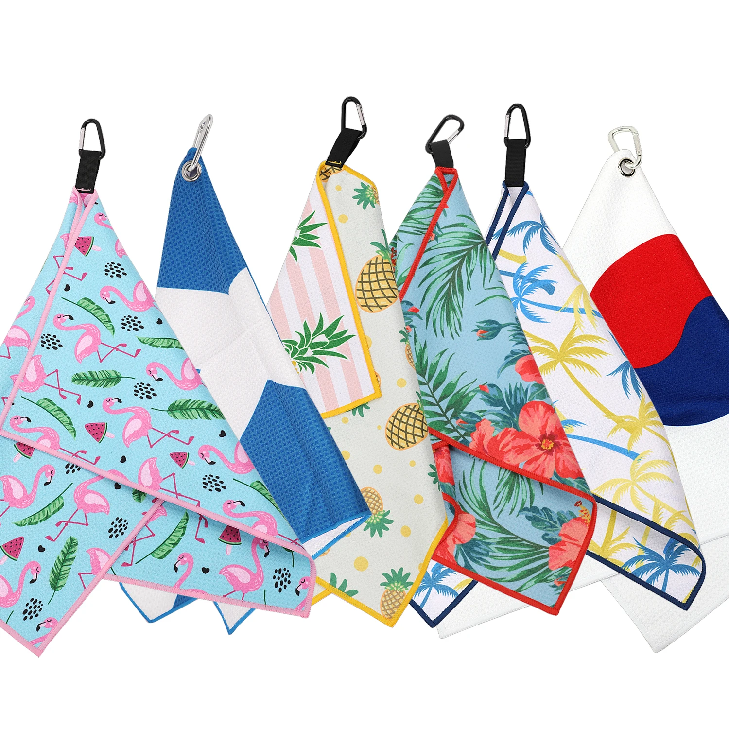 

Полотенце для гольфа Union Jack Series Design вафельного полиэстера 40 x 60 см