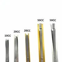 La jeringa de liposucción Toomey de liposucción de acero inoxidable bloquea el clip de grasa de liposucción de un solo brazo