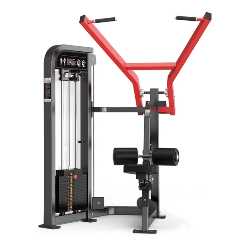 

Gym Use Seated Lat Pull Down Machine Pin Loaded Lateral Pull Down Machine