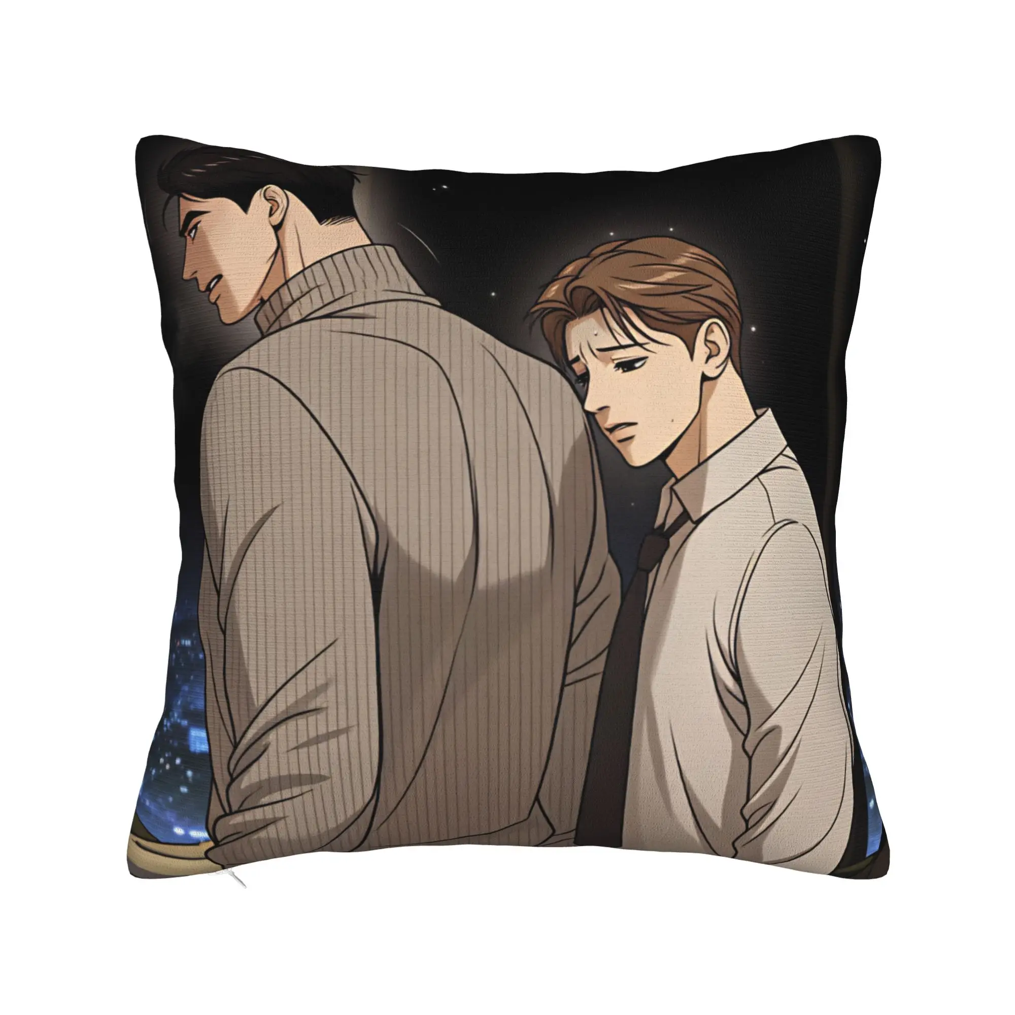 Pillow Case Bl Manhwa Jinx Joo Jaekyung   Square Pillow Cover  Kawaii Cushion Cover Custom Pillowcases For Sofa Car Home Decor