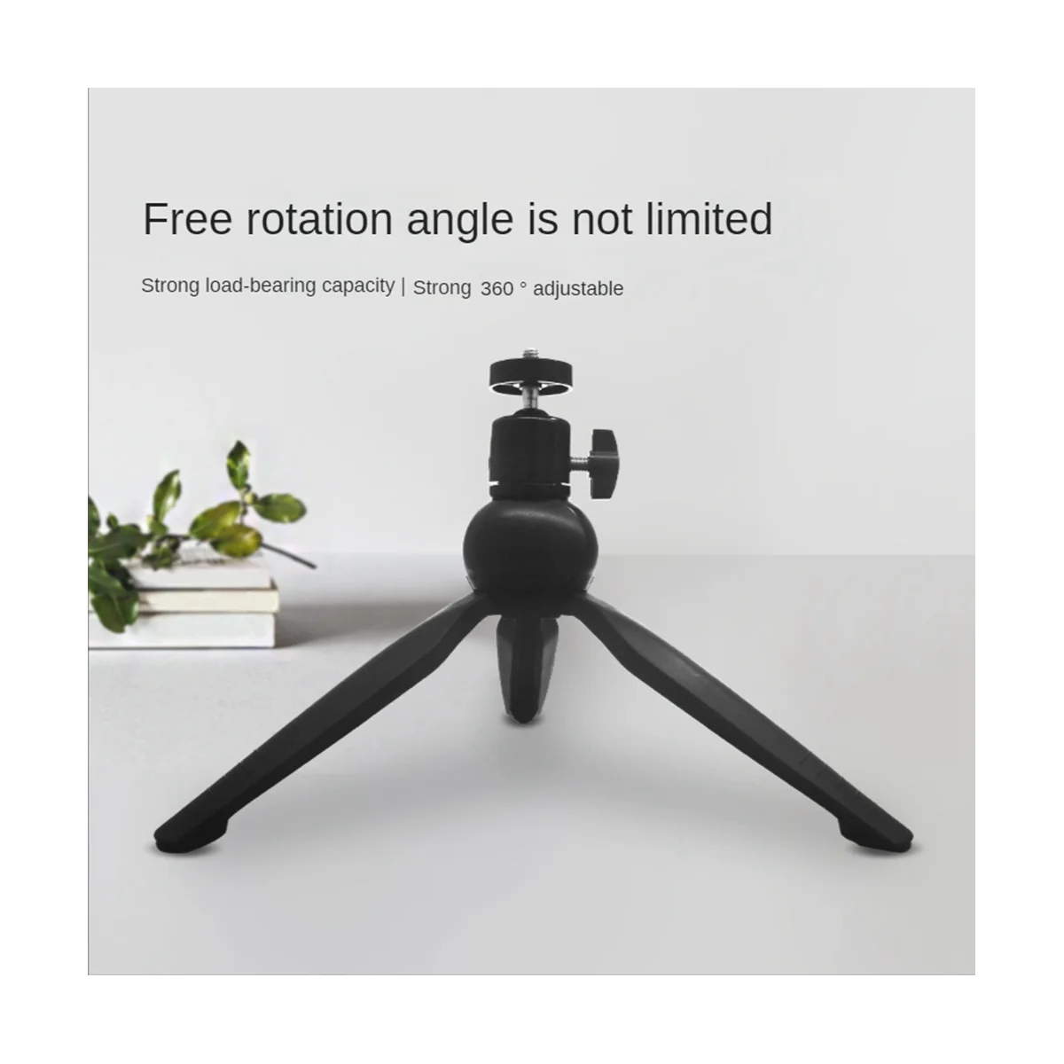 Projector Stand Tripod Adjustable Swivel with 1/4 Screw for Mobile Phone Multifunctional