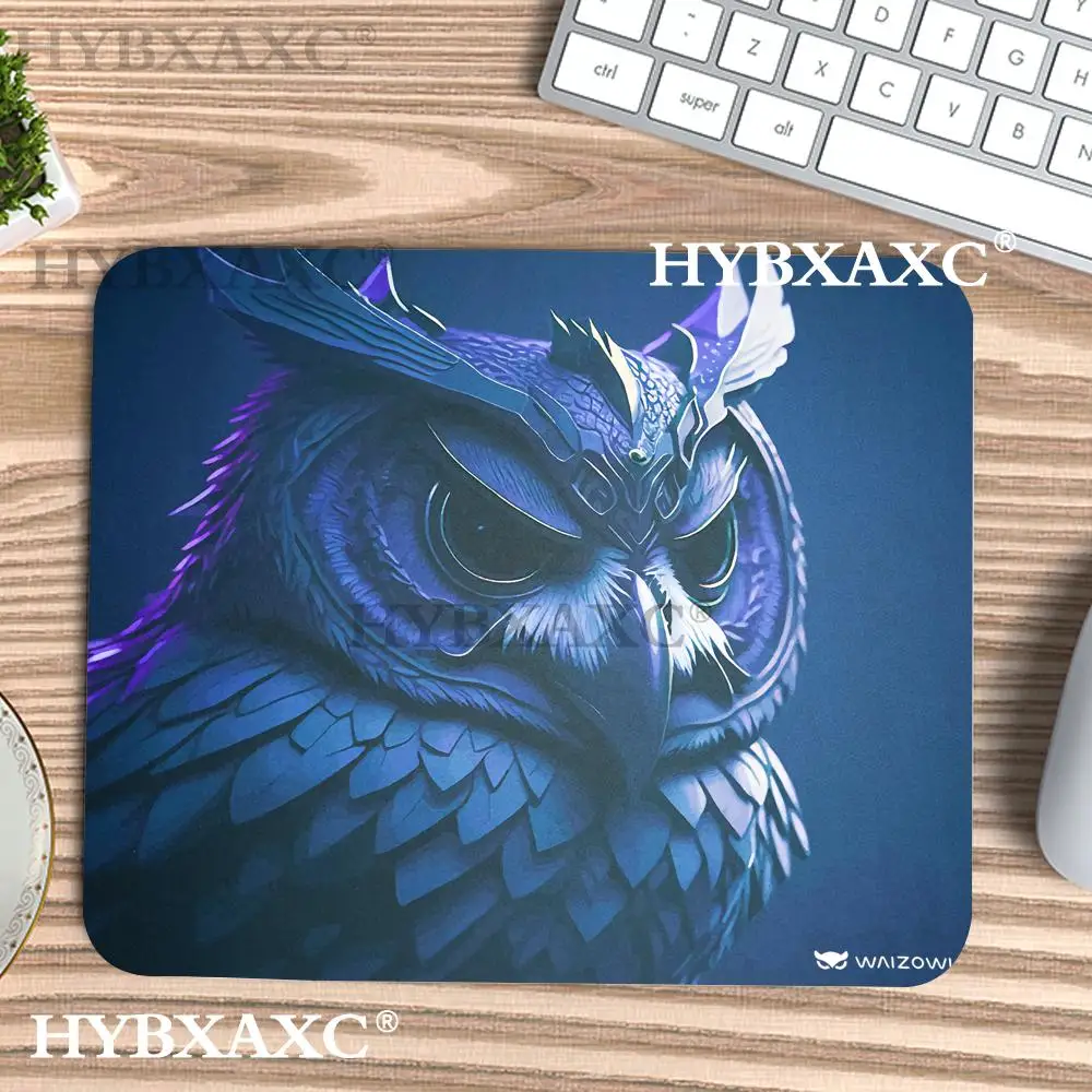 HYBXAXC WAIZOWL Fukurou Mousepad Csgo 450*400*4mm E-sports Gaming Mouse Pad Waterproof and Non-slip Table Desk Mat PC Accessory