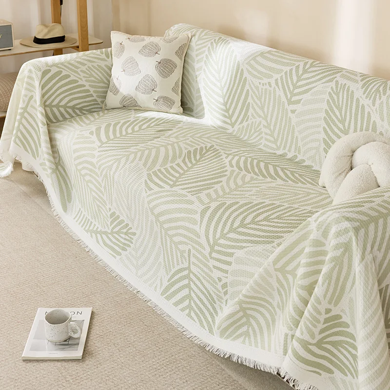 New Sofa Cover for All Seasons, Full Coverage Anti-Cat Scratch Sofa Blanket, Non-Slip Dustproof Slipcover