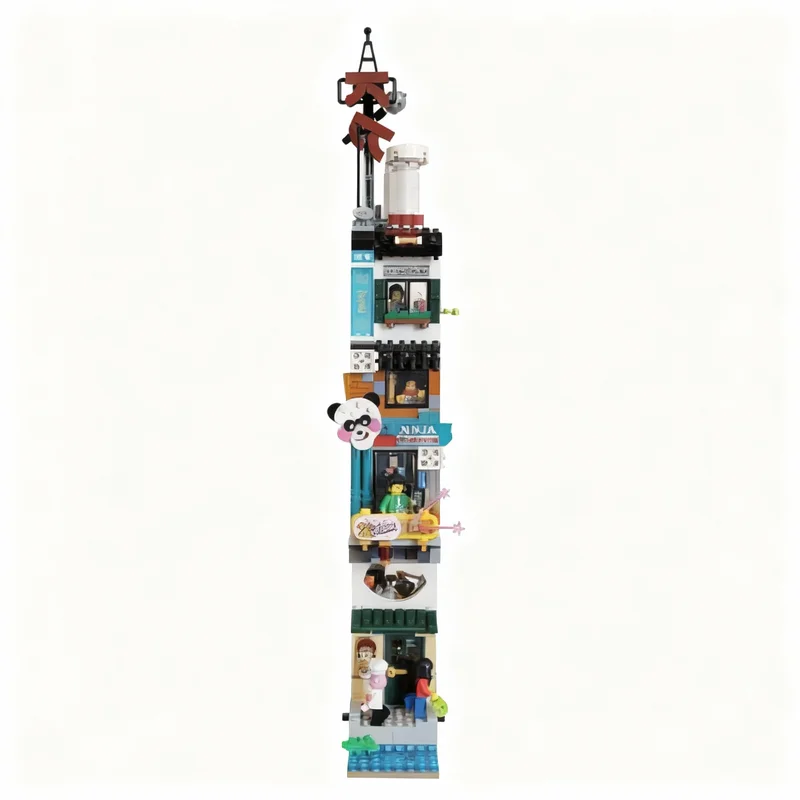 

1279pcs MOC Ninjia City 8x32 Block Model Building Construction Toy Christmas Gifts DIY Creative Idea Education Birthday Assemble