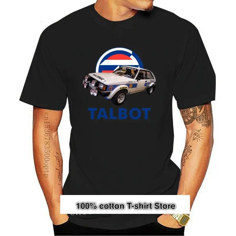 Camiseta de estilo veraniego para hombre, camisa de Talbot Rally Car, carreras, RAC, grupo B, novedad de 2024