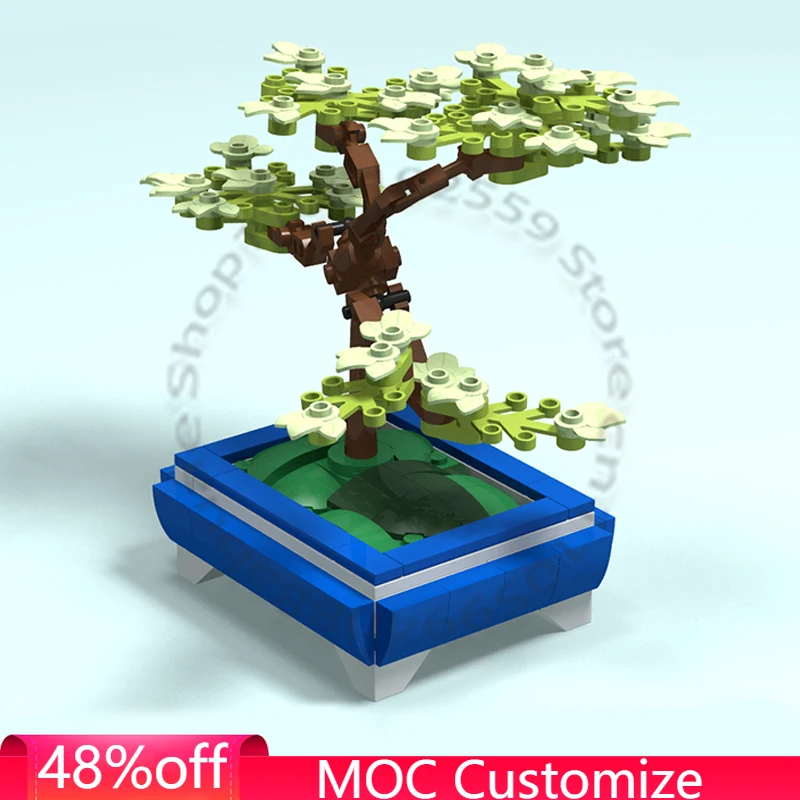 

Набор из 163 деталей: Модульный конструктор-бонсай для пары, креативный дизайн, развивающая игрушка для детей, технологичный DIY-набор для сборки, подарок