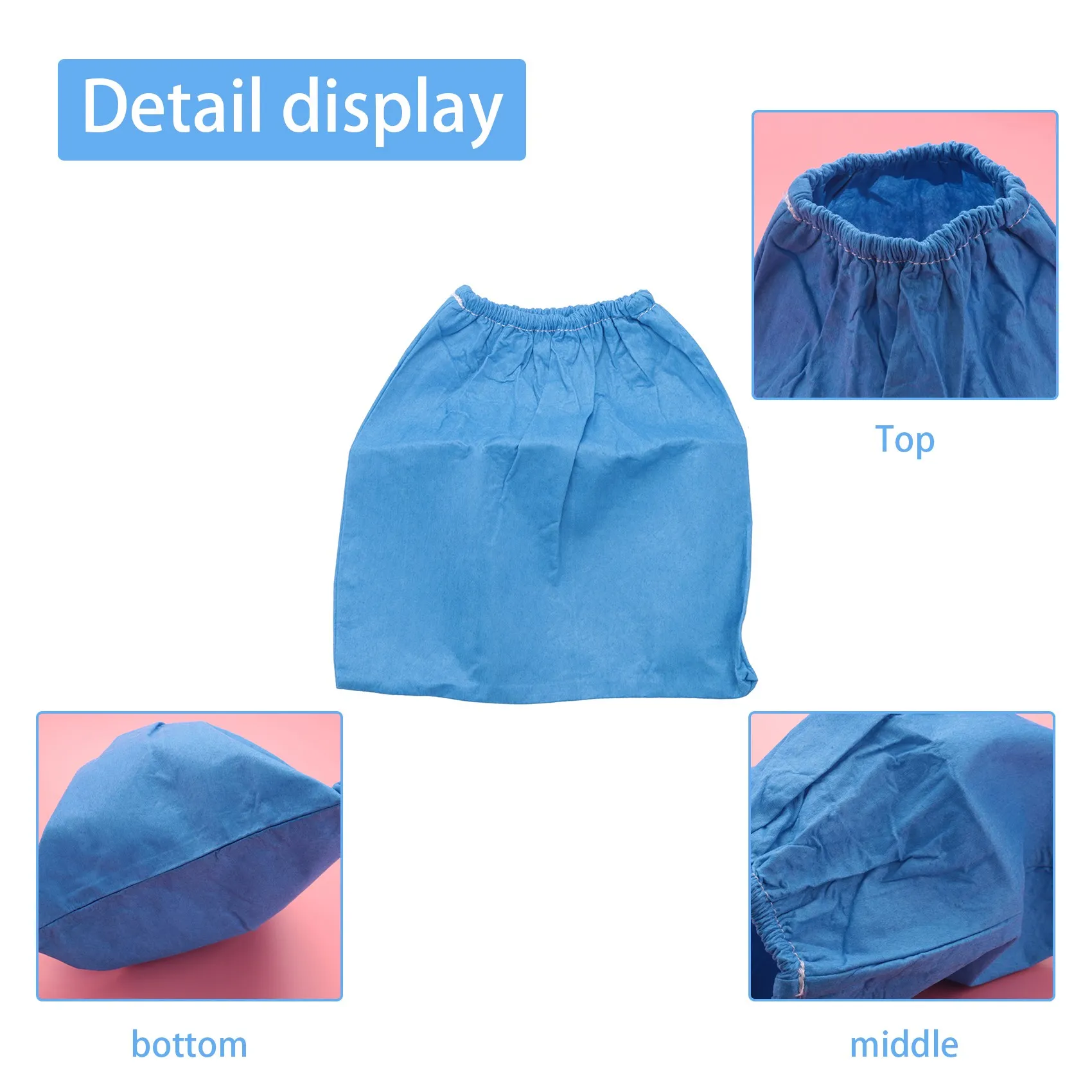 

ABSS-Textile Filter Bags For Karcher MV1 WD1 WD2 WD3 Vacuum Cleaner Filter Bag Vacuum Cleaner Parts MV1 Filter Cover
