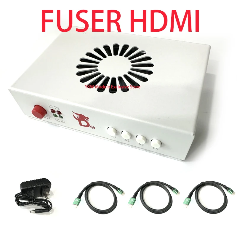 

Видеопроцессор DMA Video Fusion Unit Box, 6-й поколение, для накладки видео на HDMI/дисплей, видеопроцессор DMA для компьютера