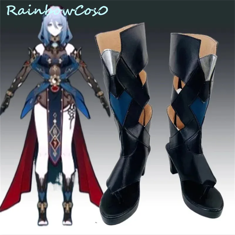 

Hanya Honkai Impact Honkai: Star Rail Обувь для косплея Сапоги Игра Аниме Хэллоуин Рождество Rainbowcos0 W3648