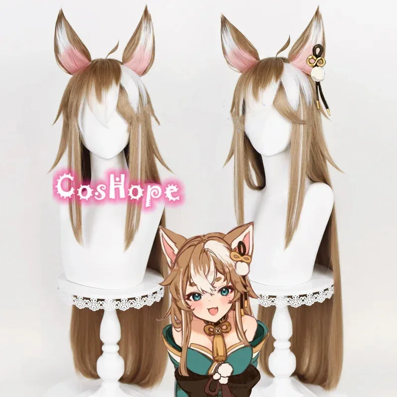 

Miss Hina Cosplay Wig 100cm Long Straight Wig Brown Wig Cosplay Anime Cosplay Wig Heat Resistant Synthetic Wigs