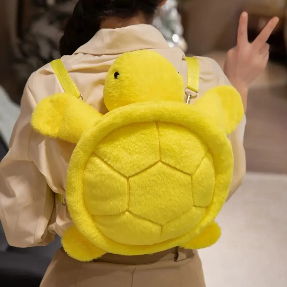 

Animals Turtle Plush Backpack Plush Doll Large Capacity Turtle Doll Shoulder Bag 40cm Phone Bag Cartoon Plush Schoolbag Girls