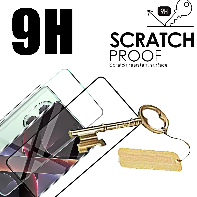 4-1 قطعة الزجاج المقسى ل Xiaomi Poco X7 Pro X6 F6 M6 M7 حامي الشاشة على Pocco Poxo X7pro X M 7 F6 Pro طبقة رقيقة واقية أمامية