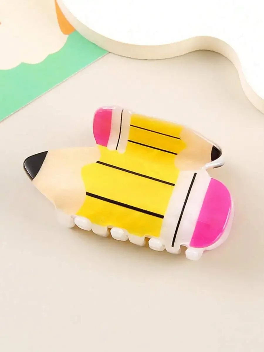 

Oversized Pencil Shaped Hair Clip For Women Fashion Claw Clip Styling Accessory