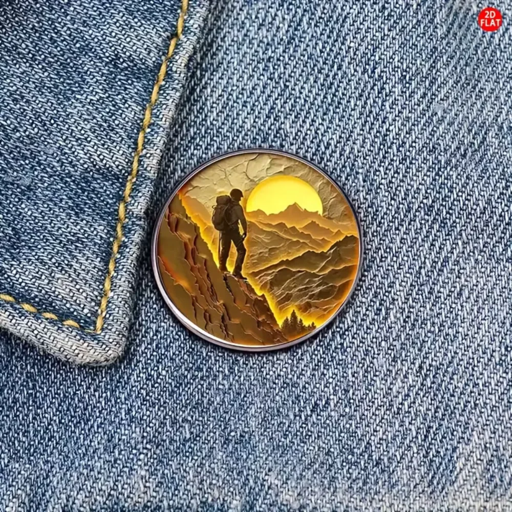 Broche de Acero Inoxidable con - Outdoor Adventure Enthusiast reseña y precio