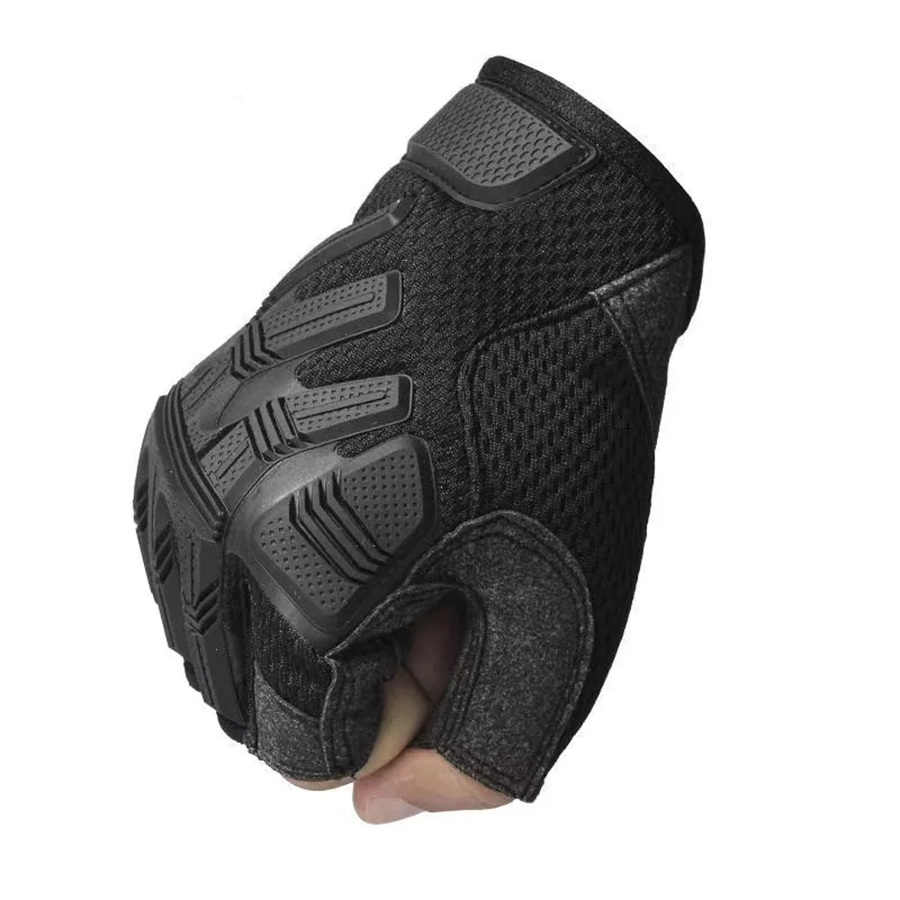 Tactical Fingerless Gloves men Outdoor Half Fingered Gloves Airsoft Hunting Combat Riding Hiking shooting Half Fingered Glove