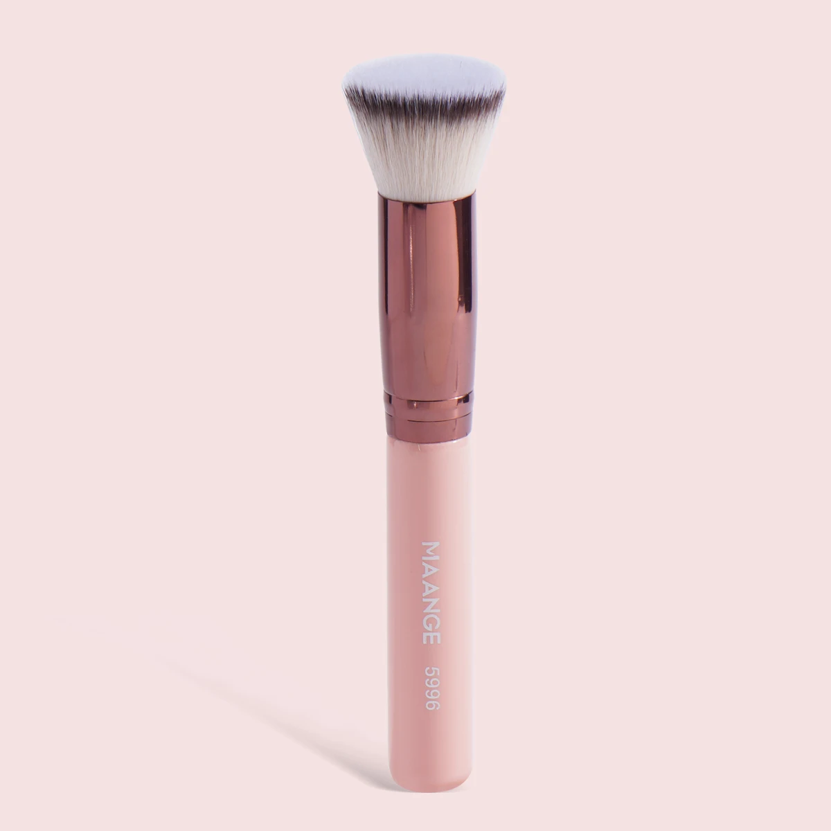 MAANGE 1PCS Pennelli per trucco Flat Top Kabuki Fondotinta Pennello per trucco per crema liquida Contorno in polvere Miscelazione Strumento di bellezza cosmetica