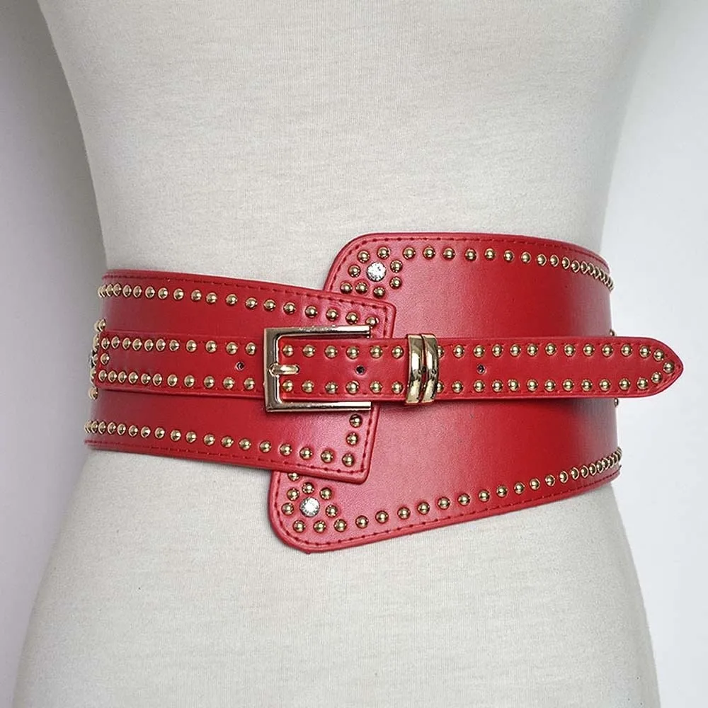 adjustable-rivet-wide-waistbands-personalized-design-rhinestone-y2k-cool-girls-belt-punk-style-solid-color