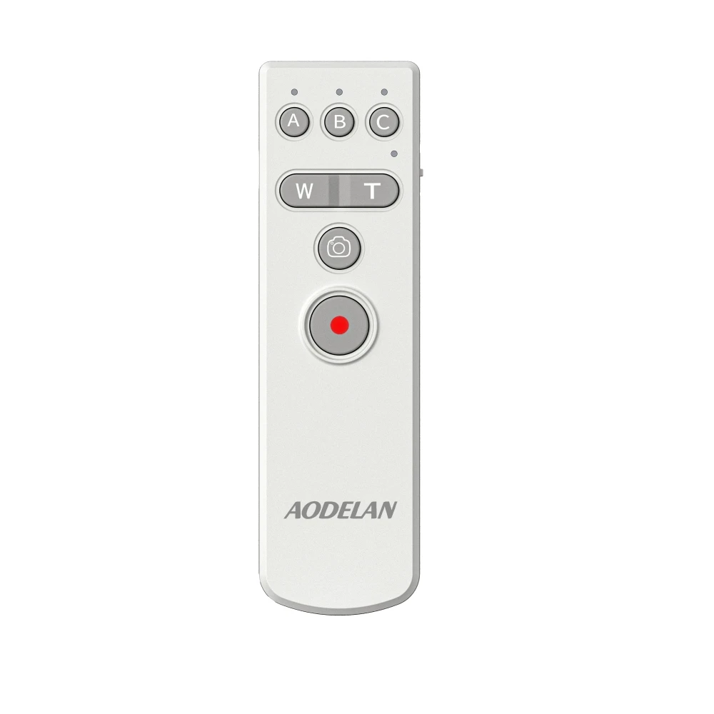 Aodelan 4 In 1 Bluetooth Draadloze Afstandsbediening BR-SS Voor Canon Sony Nikon En Telefoon, Camera Video Opname Focus Foto 'S