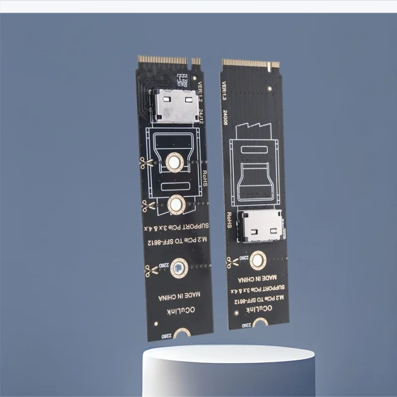 �y�Z�[�����zNGFF M.2 M�L�[ NVME PCI-E to Oculink SFF-8611 SFF-8612 SSD PC�g���J�[�h �����A�_�v�^�[�J�[�h U.2 SSD�p�g���J�[�h