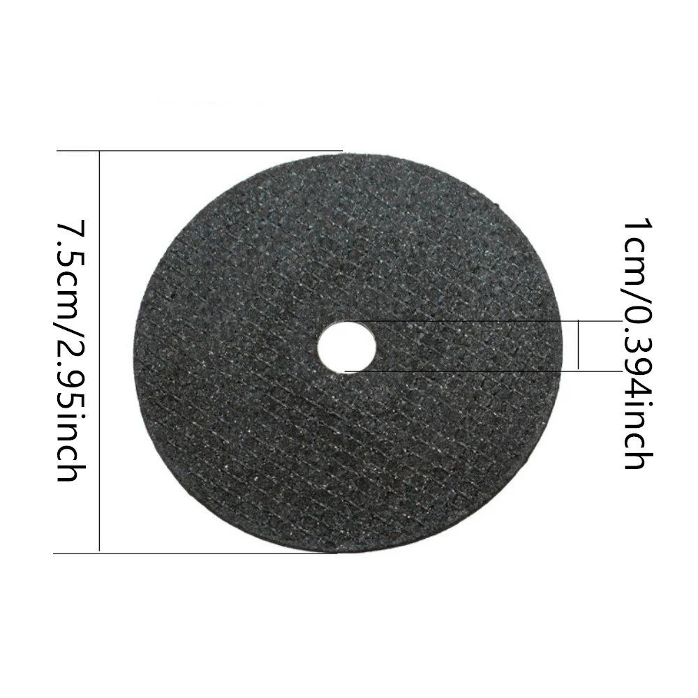 7Pcs Procut3-Inch Circular Saw Blade Set with 75mm Grinding Disc - Durable Steel Structure, Including Chain Saw Disc Blades, Me