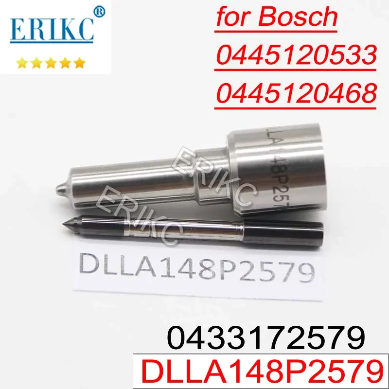 

DLLA 148 P 2579 Diesel Fuel Injection Sprayer 0433172579 DLLA148P2579 Injector Nozzle Tip For Weichai 0445120533 0445120468