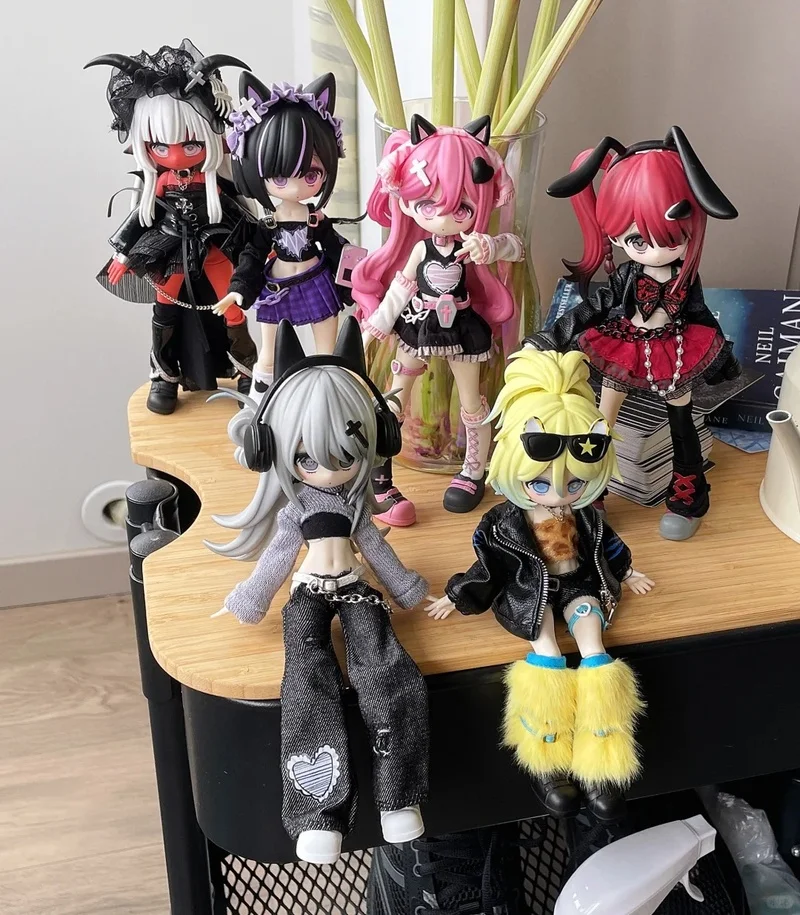 

100% Genuine 10000 Escapes Plans Blind Box Bjd Runs Towards Free Crazy Pretty Movable Joint Desktop Decor Collectible Toy Gift