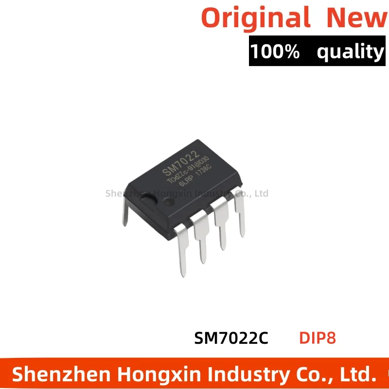 5-10 pieces SM7022C SM7022 replaces VIPER22A power management chip with DIP-8 direct insertion