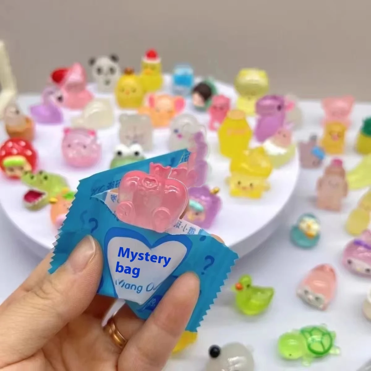 10-30-50 Stück Mini-Tier-Überraschungs-Blindbags Niedliche Leuchtende Tiere in Verschiedenen Farben Blind-Box-Spielzeug für Kinder Geburtstagsgeschenk – Detail 9