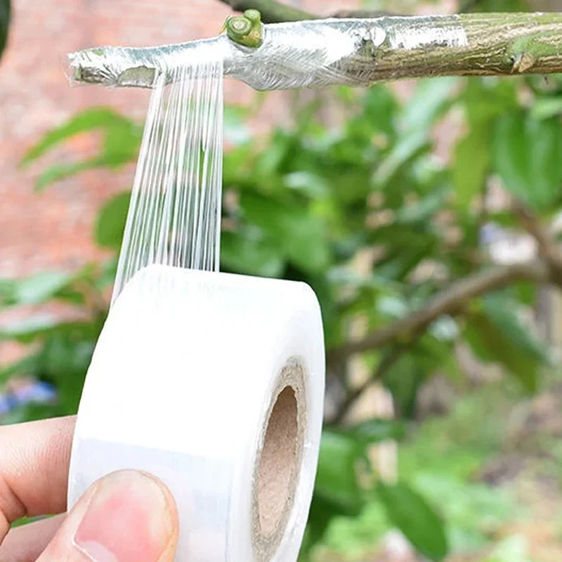 PE Grafting Tape Film Self-adhesive Garden Tree Plants Seedlings Vine Tomato Grafting Accessories Stretchable 2/3/4cm Width