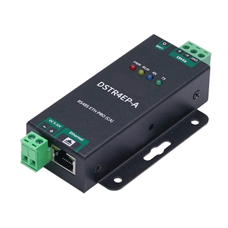 ABSQ-Modbus Ethernet الخادم التسلسلي الصناعي RS485 ETH PRO (CA) إلى وحدة إيثرنت RJ45 TCP إلى الدعم التسلسلي JSON Mott